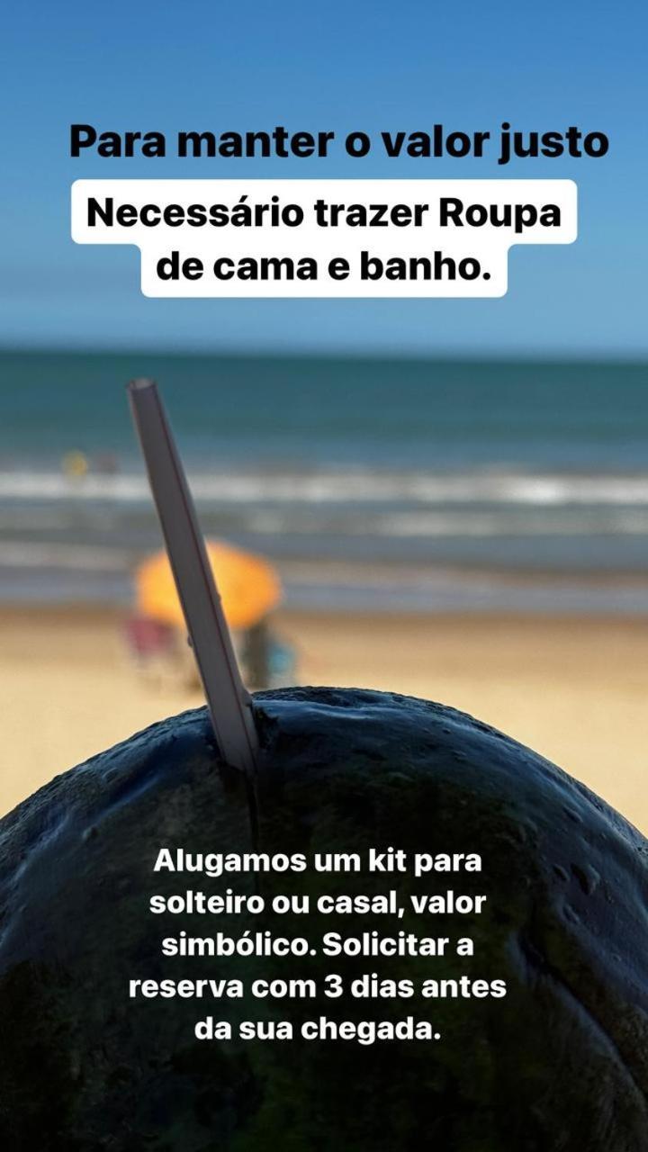 Suíte Mar - Praia do Morro - prédio frente Mar com elevador, atravessou a avenida, já está na Praia - com garagem - internet Guarapari Exterior foto